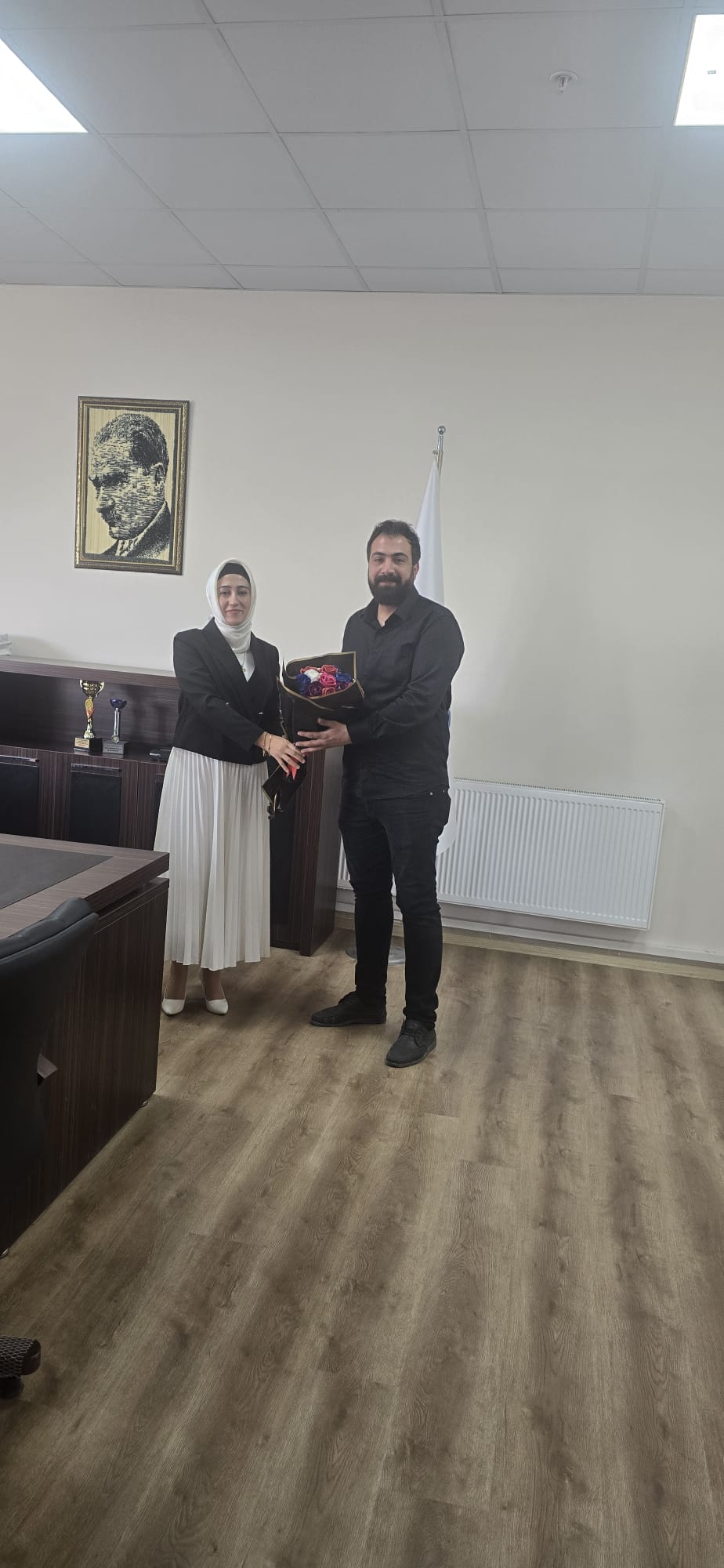 Organize Sanayi Bölgesi Meslek Yüksekokulu Müdürlüğü görevinde devir teslim töreni